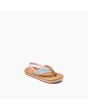 Sandalias Reef Little Ahi Watercolor marrones para niña
