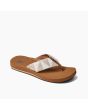 Chanclas ecológicas Reef Spring Woven Sand beige para mujer 