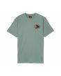 Camiseta de manga corta Santa Cruz Natas SC Panther color verde grisáceo para hombre