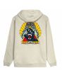 Sudadera con capucha Santa Cruz Natas Screaming Panther Gris Claro para hombre posterior