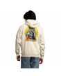 Hombre con sudadera de capucha Santa Cruz Natas Screaming Panther Gris Claro