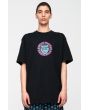 Hombre con camiseta de manga corta Santa Cruz SW Face negra