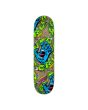 Tabla de skate Santa Cruz Slime Scream 8.25 con gráfico Screaming Hand Slime en neón