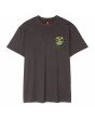 Camiseta Santa Cruz Winkowski 8Baller Trip color negro lavado con gráfico en el pecho para hombre