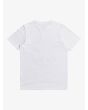 Camiseta de Manga Corta Quiksilver Scenic Drive para Niños 8-16 blanca Posterior