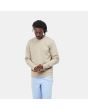 Hombre con Sudadera Carhartt WIP Script Embroidery Sweatshirt Beige