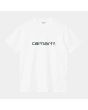 Camiseta de manga corta Carhartt WIP Script blanca para hombre