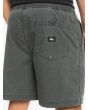 Hombre con Pantalón corto elástico Quiksilver Taxer 18" Negro bolsillo trasero