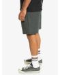 Hombre con Pantalón corto elástico Quiksilver Taxer 18" Negro lateral