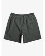 Short elástico Quiksilver Taxer 18" Negro para hombre posterior