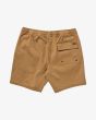 Short con cintura elástica  RVCA Escape 17'' color Camel para hombre posterior