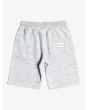 Short de felpa Quiksilver Easy Day gris para niño posterior