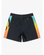 Short de natación Quiksilver Everyday Holmes Volley 14'' Black Holmes para chico 8-16 años posterior