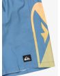 Short de natación Quiksilver Everyday Holmes Volley 14'' Coronet Blue para niño 8-16 años logo