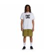 Hombre con pantalón corto de pana DC Shoes Abrupter 18" Verde frontal