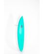 Shortboard Channel Islands Al Merrick Twin Pin 5'11" 32.9L en color turquesa frontal lateral 