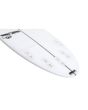 Tabla de Surf Shortboard JS Industries Bullseye 5'10" 33,1L Blanca Round Tail sistema quillas