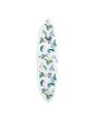 Tabla de Surf Shortboard Roxy Egg 6'4" 39.3L en color blanco y estampado floral frontal