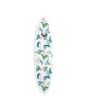 Tabla de Surf Shortboard Roxy Egg 6'6" 43.2L en color blanco y estampado floral frontal