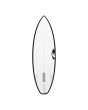 Tabla de Surf Shortboard Sharpeye Inferno 72 5'10" 29,9 Litros blanca Futures bottom
