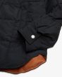 Cazadora acolchada tipo sobrecamisa Deus Ex Machina Maxwell Padded Overshirt Negra para hombre puño