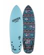 Tabla de surf Softboard Catch Surf Odysea Pro Job Quad 5'8" 42 Litros azul