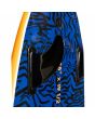 Tabla de Surf Softboard Quiksilver QS Grom 58" naranja y azul quillas