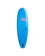 Tabla de Surf Softboard Quiksilver Soft Ultimate 6’6” x 22 1/4” x 3 1/4” 61L frontal azul 
