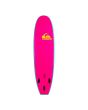 Tabla de Surf Softboard Quiksilver Soft Ultimate 7'0" x 22 1/4” x 3 1/4” 66L bottom en color rosa