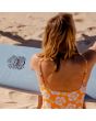 Tabla de Surf Softboard Softech The Middie 6'4" 37,5 Litros Tropical FCS II detalle