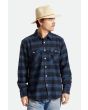 Hombre con Sombrero de paja Brixton Wesley Straw Packable Fedora lateral