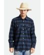 Hombre con Sombrero de paja Brixton Wesley Straw Packable Fedora