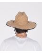 Hombre con Sombrero Protector de Paja Hurley Channel Islands Lifeguard Hat posterior