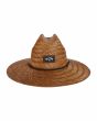 Sombrero protector de paja Billabong Tides Straw Lifeguard Hat Marrón para hombre