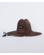 Sombrero protector de paja Hurley Java Straw Hat Marrón para hombre
