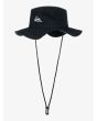 Sombrero safari Quiksilver Bushmaster en negro para hombre