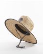 Sombrero de paja Rip Curl Icons Straw Hat para chico Beige cordón
