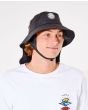Hombre con Sombrero de pescador Rip Curl Surf Series Bucket Negro Unisex