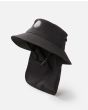Sombrero de pescador Rip Curl Surf Series Bucket Negro Unisex