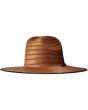 Sombrero de Paja Vissla Outside Sets Lifeguard marrón posterior