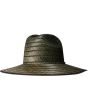 Sombrero de Paja Vissla Outside Sets Lifeguard negro posterior