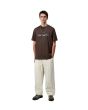 Hombre con camiseta de manga corta Carhartt WIP Script Vitola-Citadel ajuste regular
