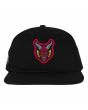 Gorra Santa Cruz Stranger Things Hellfire Club Negra Snapback Unisex parche Hellfire
