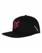 Gorra Santa Cruz Stranger Things Hellfire Club Negra Snapback Unisex