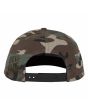 Gorra Santa Cruz x Stranger Things Hellfire Club Snapback camo unisex bordado Hell Fire Lives y cierre