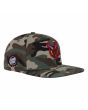Gorra Santa Cruz x Stranger Things Hellfire Club Snapback camo unisex parche frontal y lateral