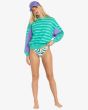 Mujer con Sudadera Billabong Party Block Kendal Aqua Haze oversize