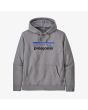 Sudadera con capucha Patagonia P-6 Logo Uprisal gris