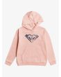 Sudadera con capucha Roxy Indian Poem color salmón para chica
