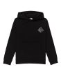Sudadera con capucha Element Brand Elliptical negra para chico frontal
